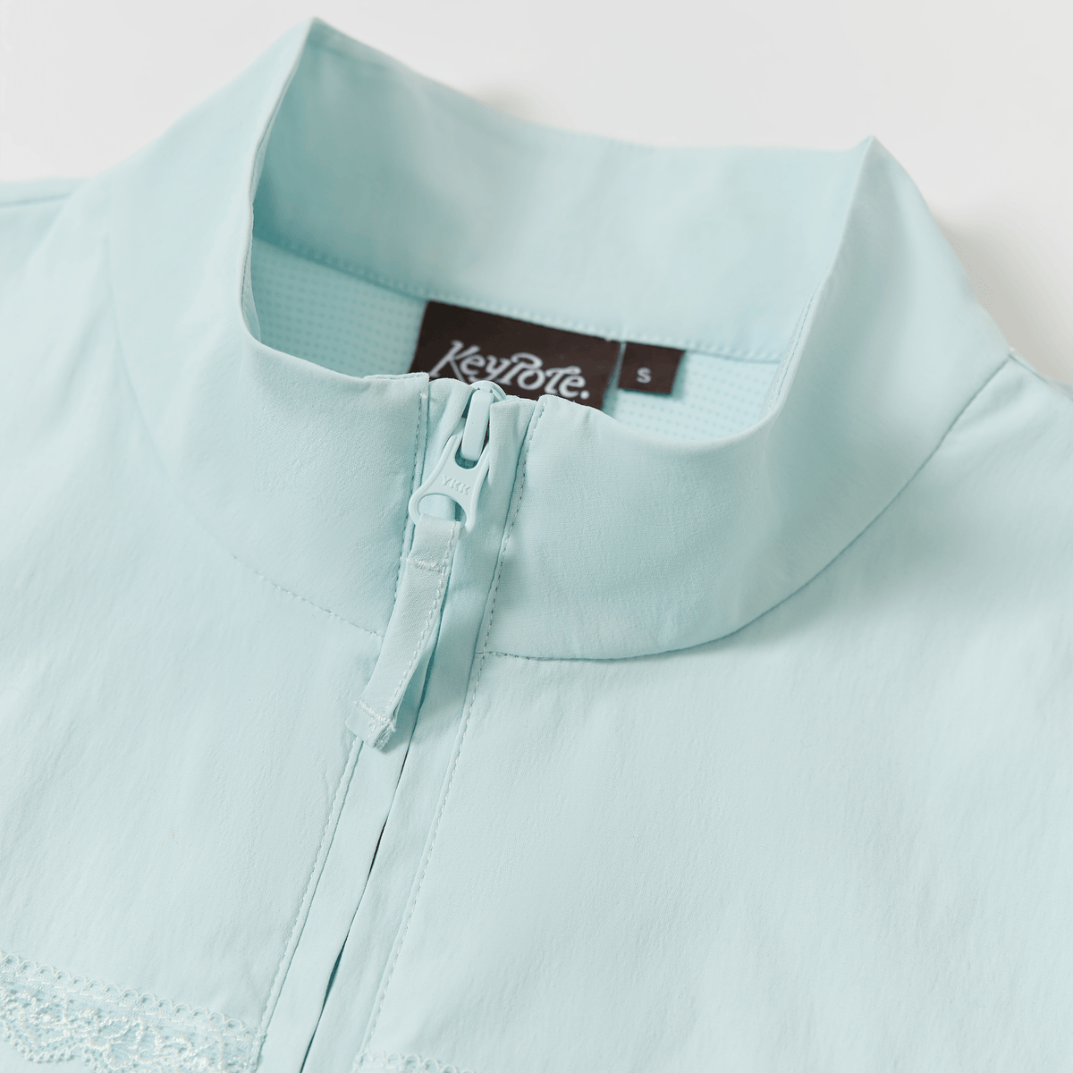 Keypote Women's Windbreaker Jacket - Light Blue - Erthe Golf