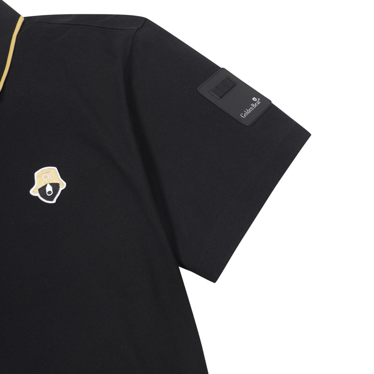 Golden Bear Men's Essential Polo - Black - Erthe Golf