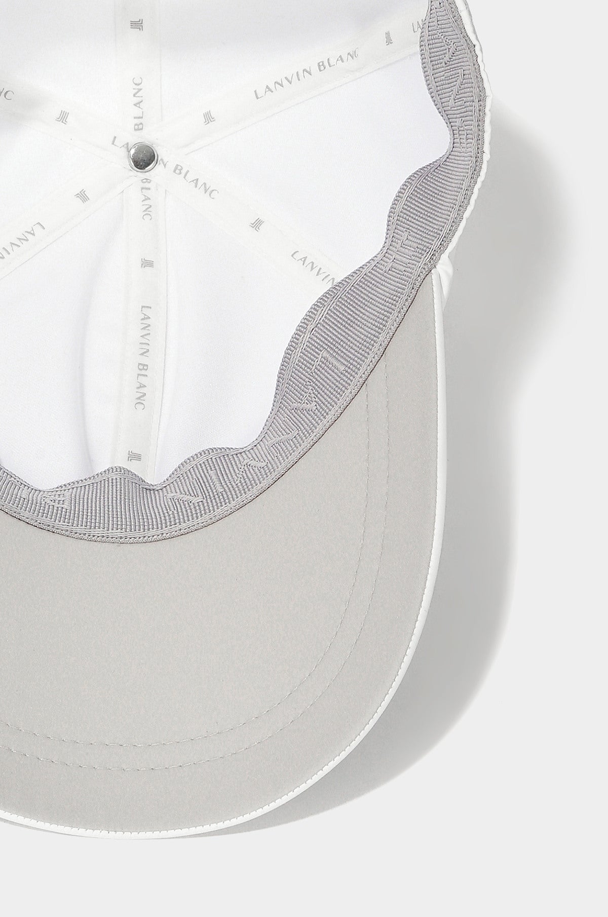 Lanvin Blanc Pocket Ball Cap-White