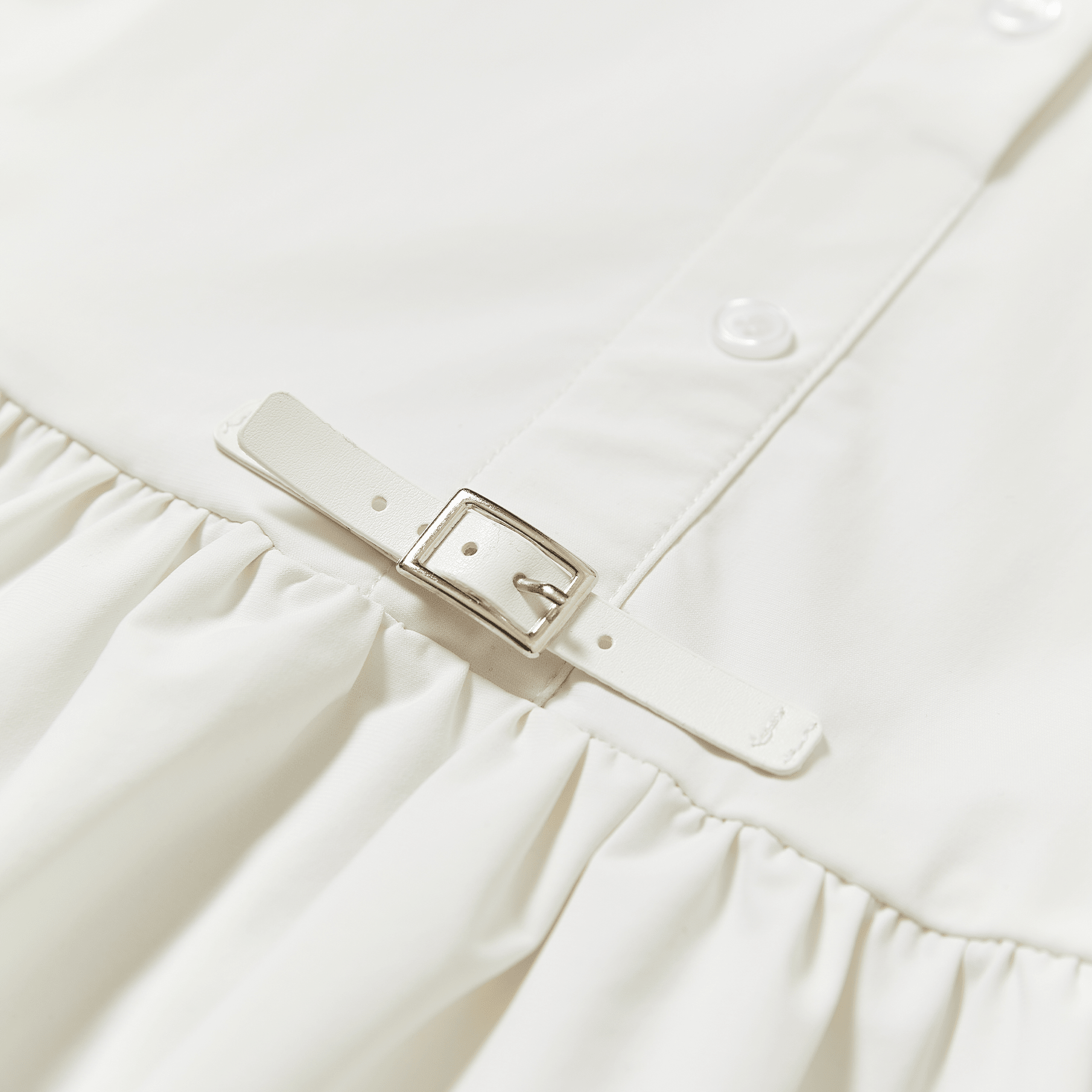 Women's A - Line Sleeveless Polo - White - Erthe Golf
