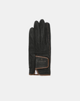 Lanvin Blanc Lambskin Left Hand Glove- Black