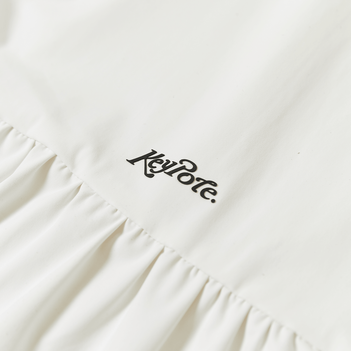 Women's A - Line Sleeveless Polo - White - Erthe Golf