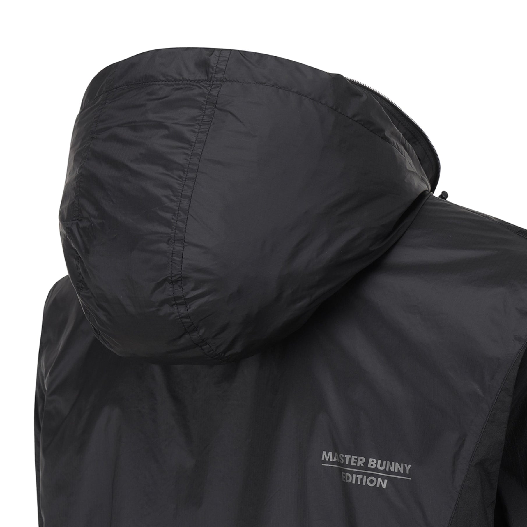 Master Bunny Edition Men&#39;s Windbreaker - Black - Erthe Golf