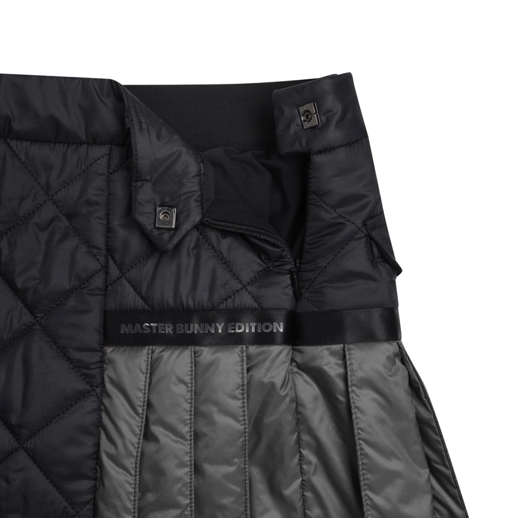 Women's Quilted Skirt - Black