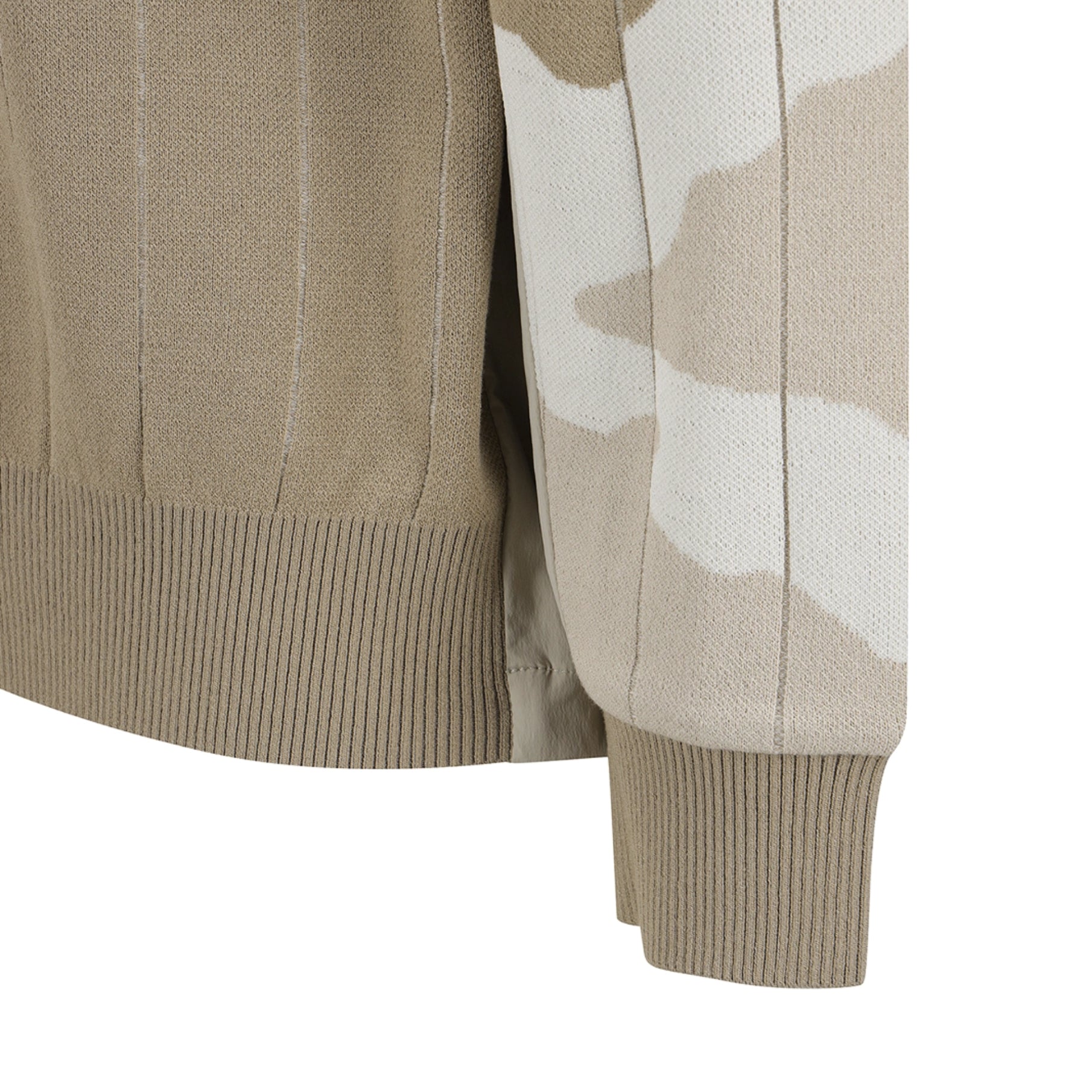 Master Bunny Edition Men&#39;s Camo Top - Beige - Erthe Golf