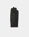 Lanvin Blanc Lambskin Left Hand Glove- Black