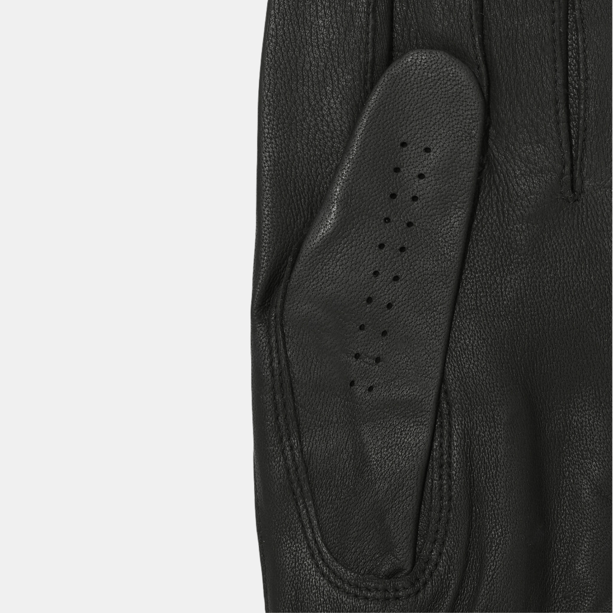 Lanvin Blanc Lambskin Left Hand Glove - Black - Erthe Golf