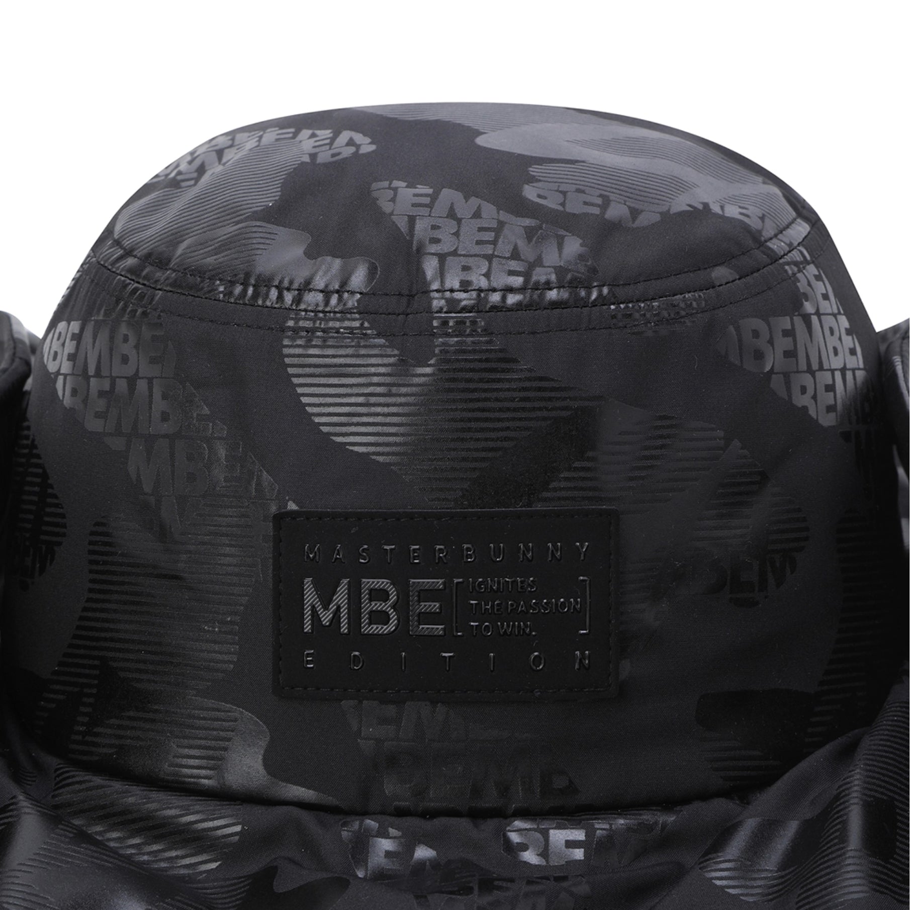 Master Bunny Edition Men&#39;s Bucket Hat - Black - Erthe Golf