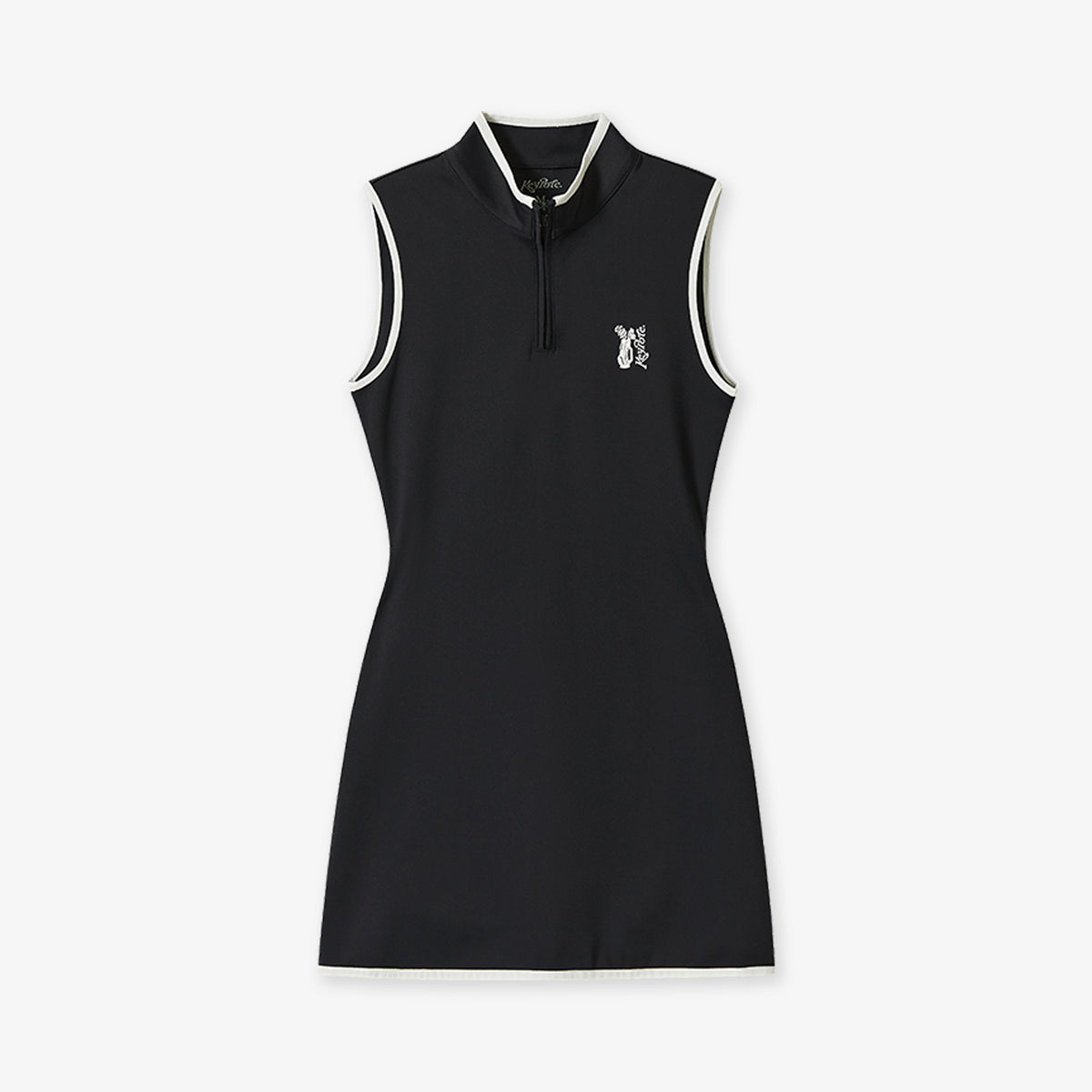 Keypote Black Sleeveless Dress - Erthe Golf