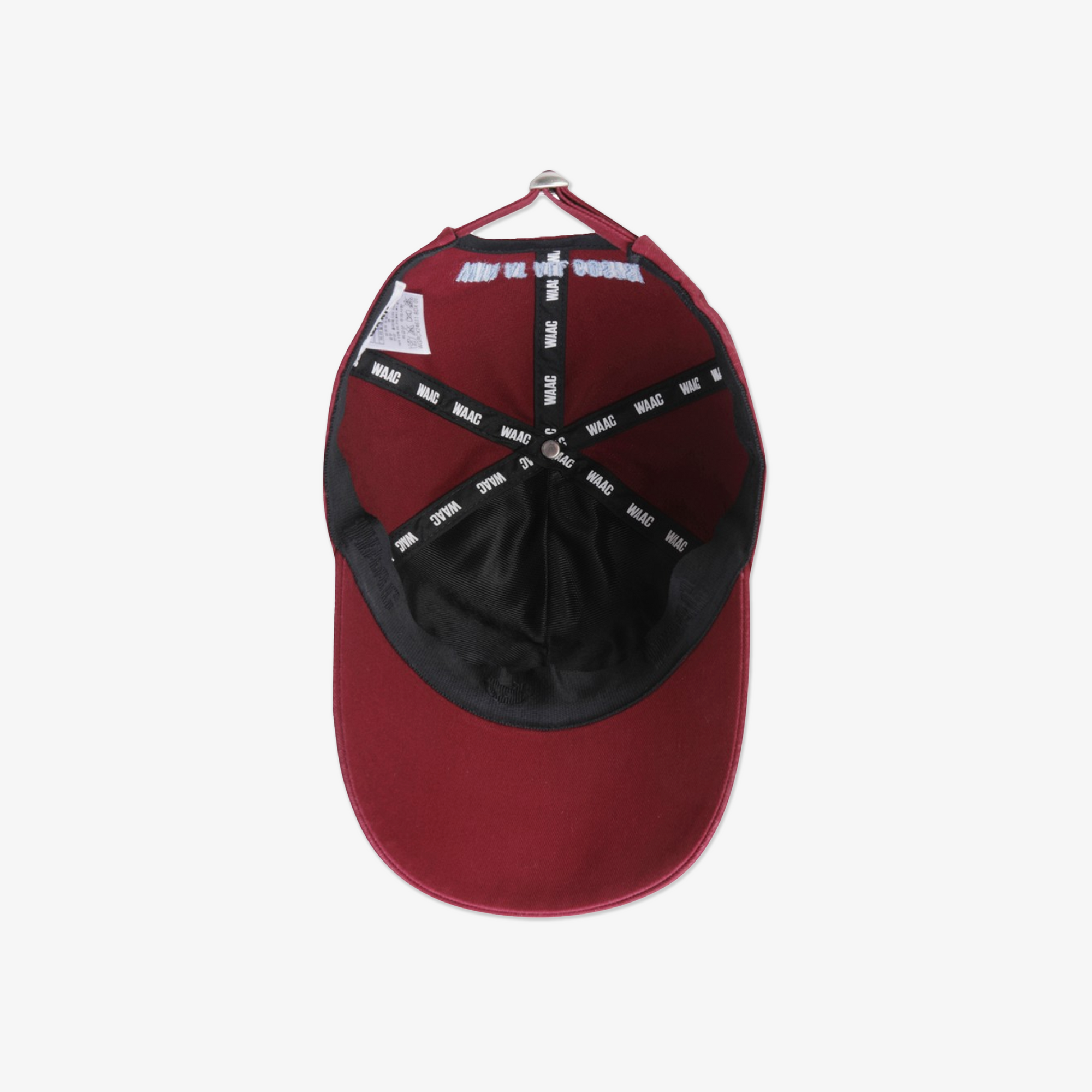 WAAC Logo Cap - Burgundy