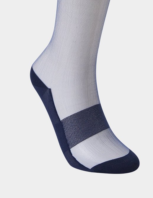 Keypote Navy Blue Knee High Sock - Erthe Golf