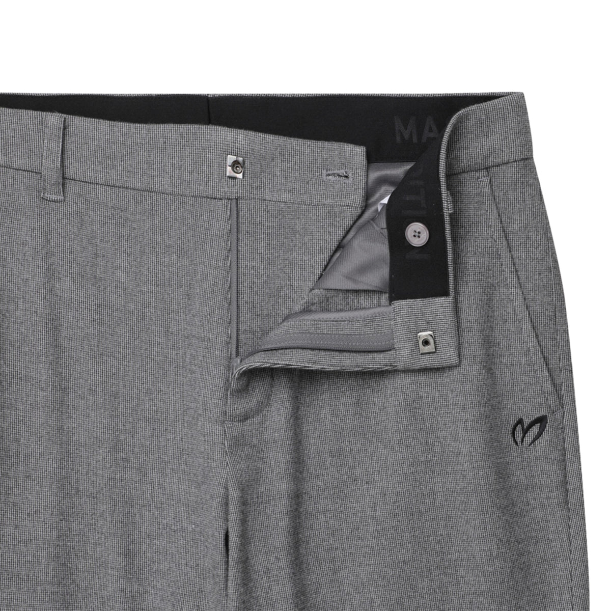 Master Bunny Edition Men's Straight Pants - Grey - Erthe Golf