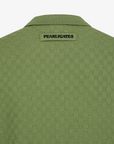 Pearly Gates Men's Long Sleeve Knit Shirt- Green