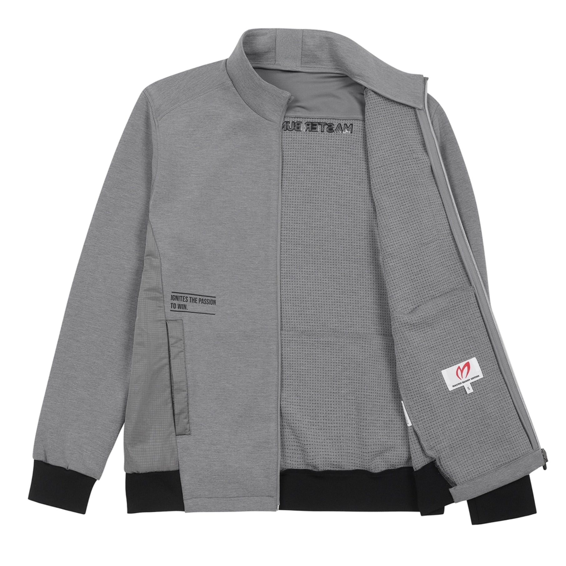 Master Bunny Edition Men&#39;s Zip Jumper - Grey - Erthe Golf