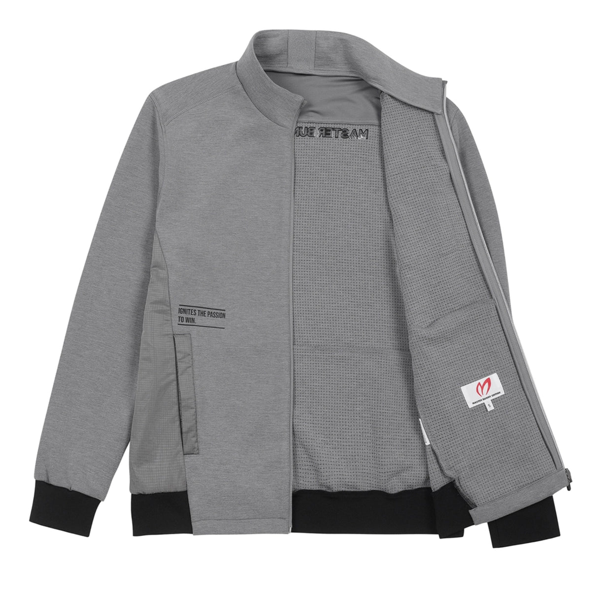 Master Bunny Edition Men's Zip Jumper - Grey - Erthe Golf
