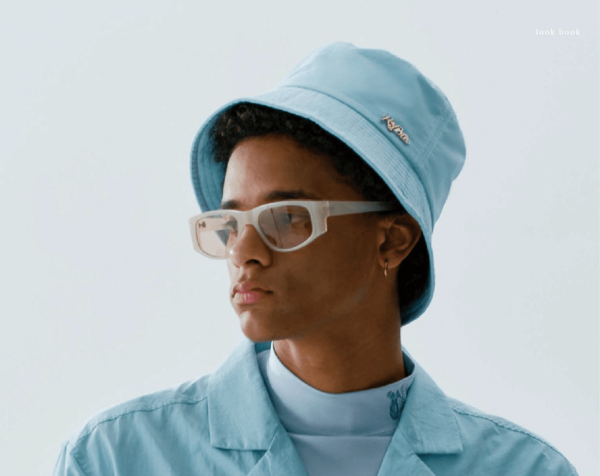 Keypote Bucket Hat Light Blue - Erthe Golf