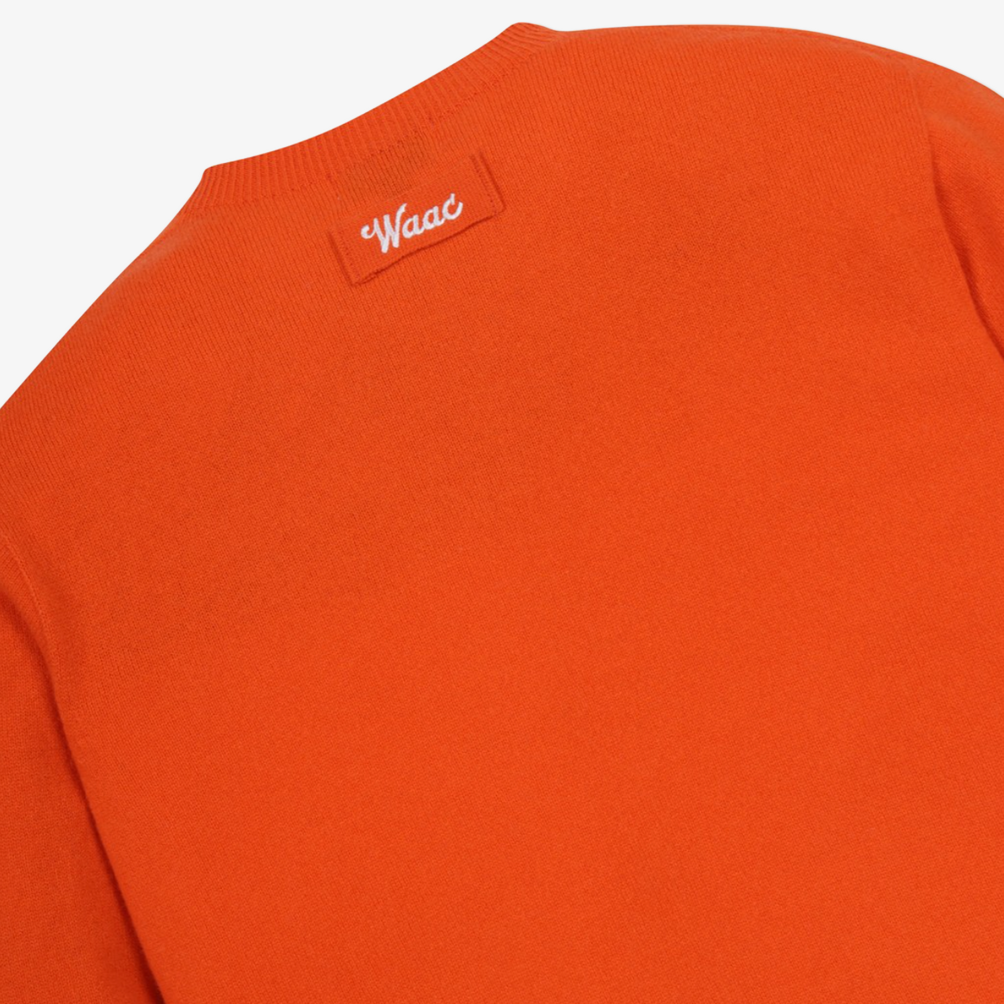 WAAC Men Cashmere Sweater- Orange