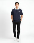 [WAAC x JONES] Men's Polo - Dark Navy - Erthe Golf