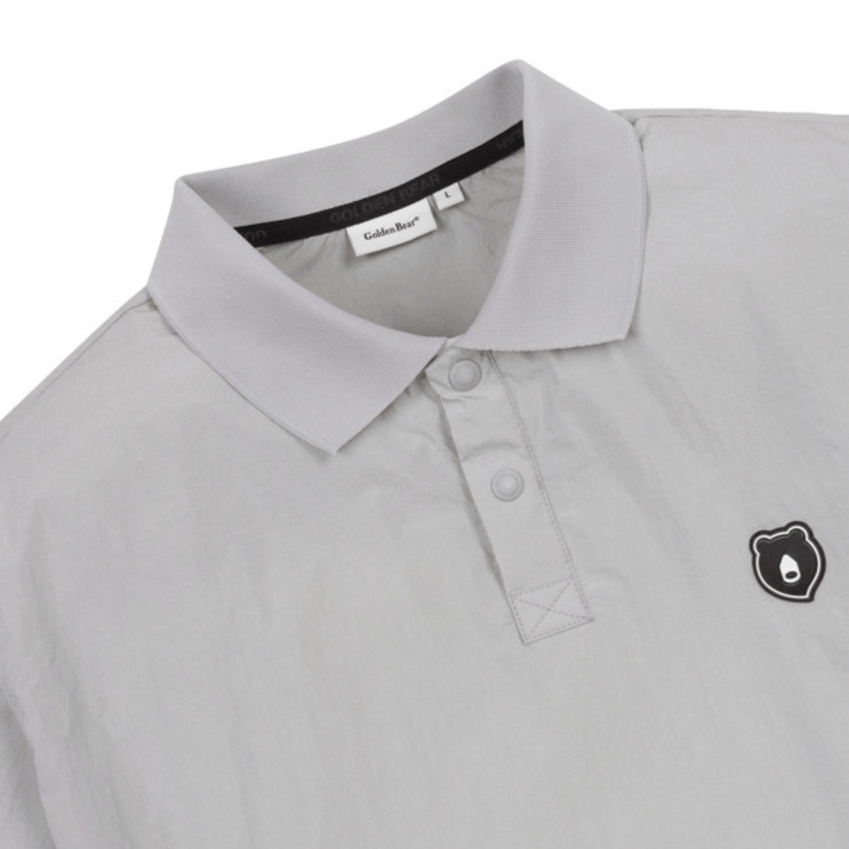 Golden Bear GDBR Half - Sleeve Sweatshirt - Grey - Erthe Golf