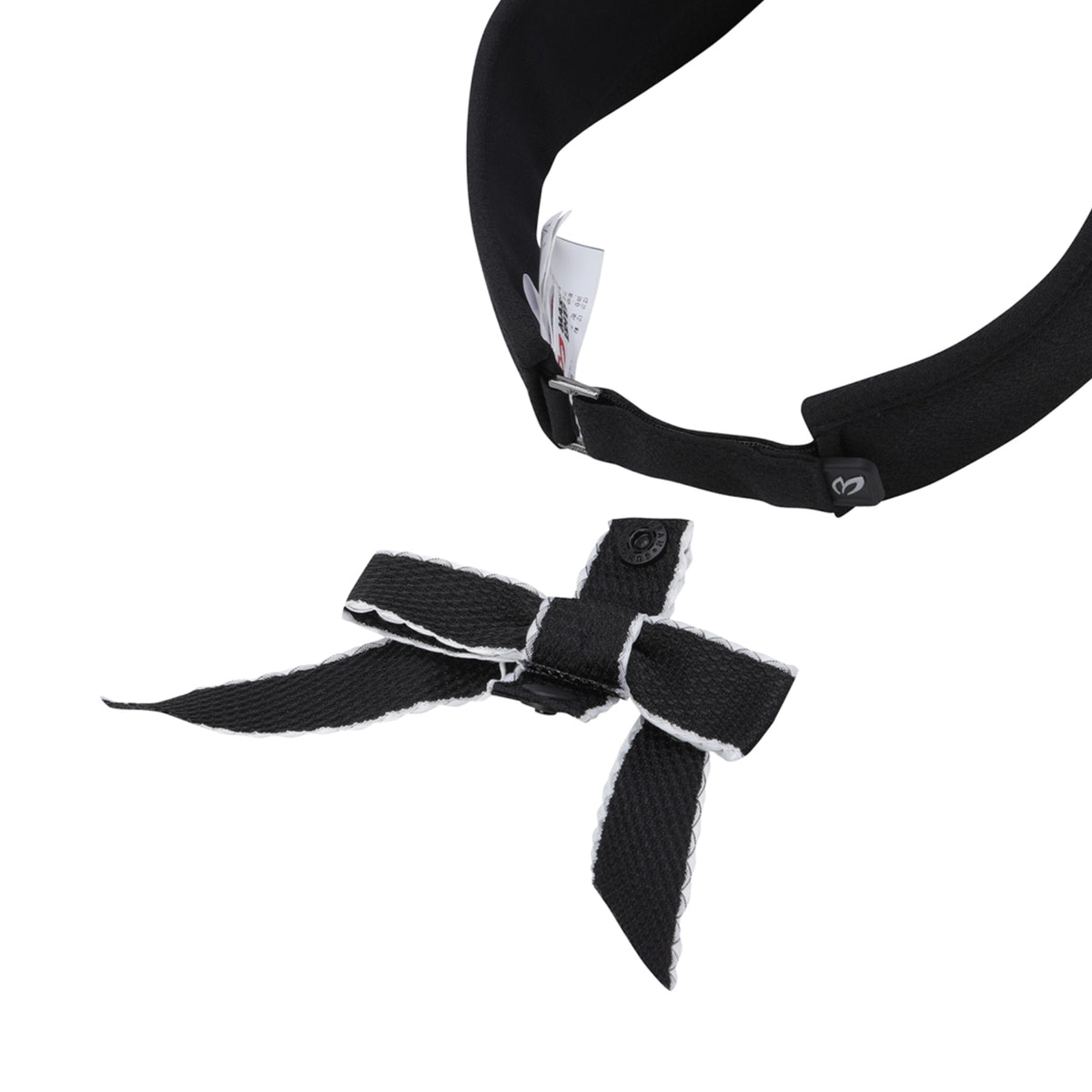 Women's Logo Visor - Black