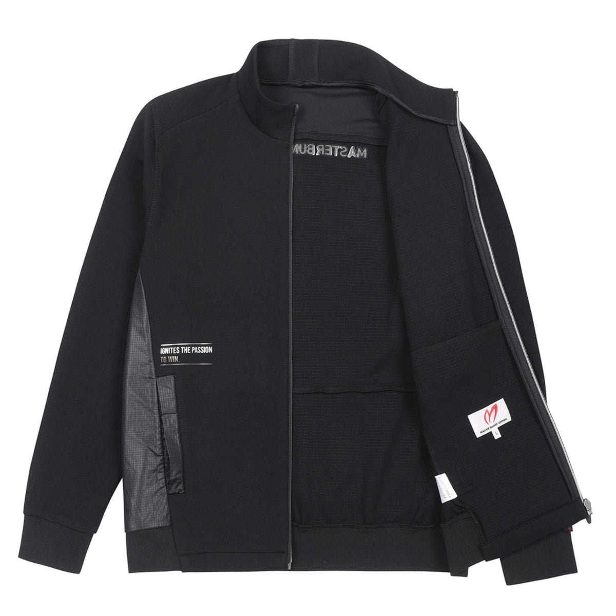 Master Bunny Edition Men's Zip Jumper - Black - Erthe Golf