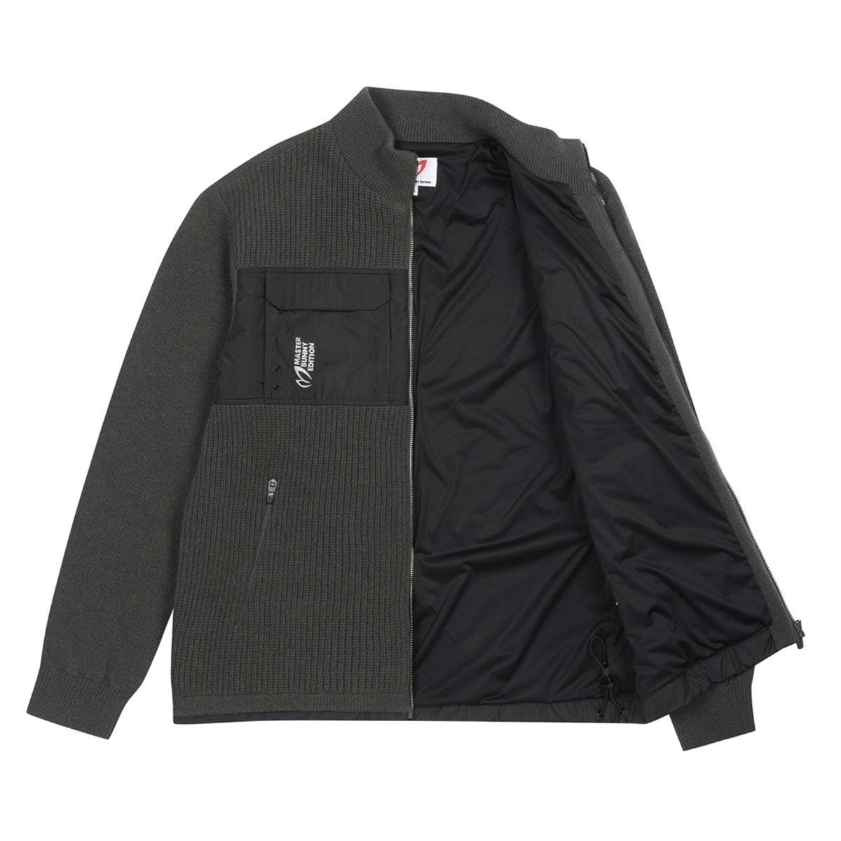Master Bunny Edition Men's Cardigan Jacket - Grey - Erthe Golf