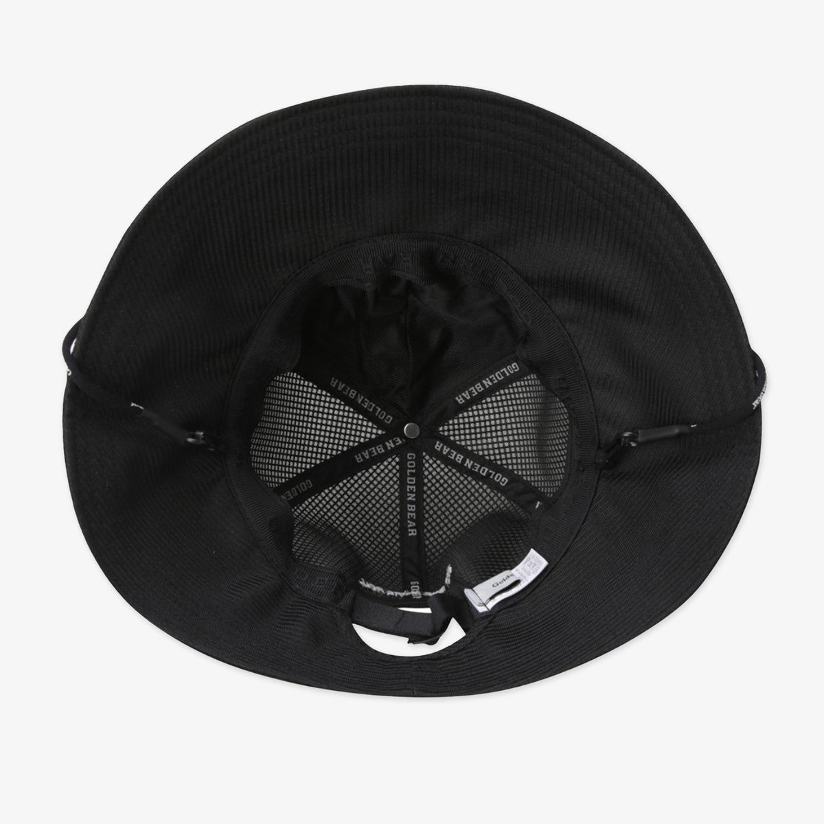 Golden Bear Women Mesh Hybrid Bucket Hat Black - Erthe Golf