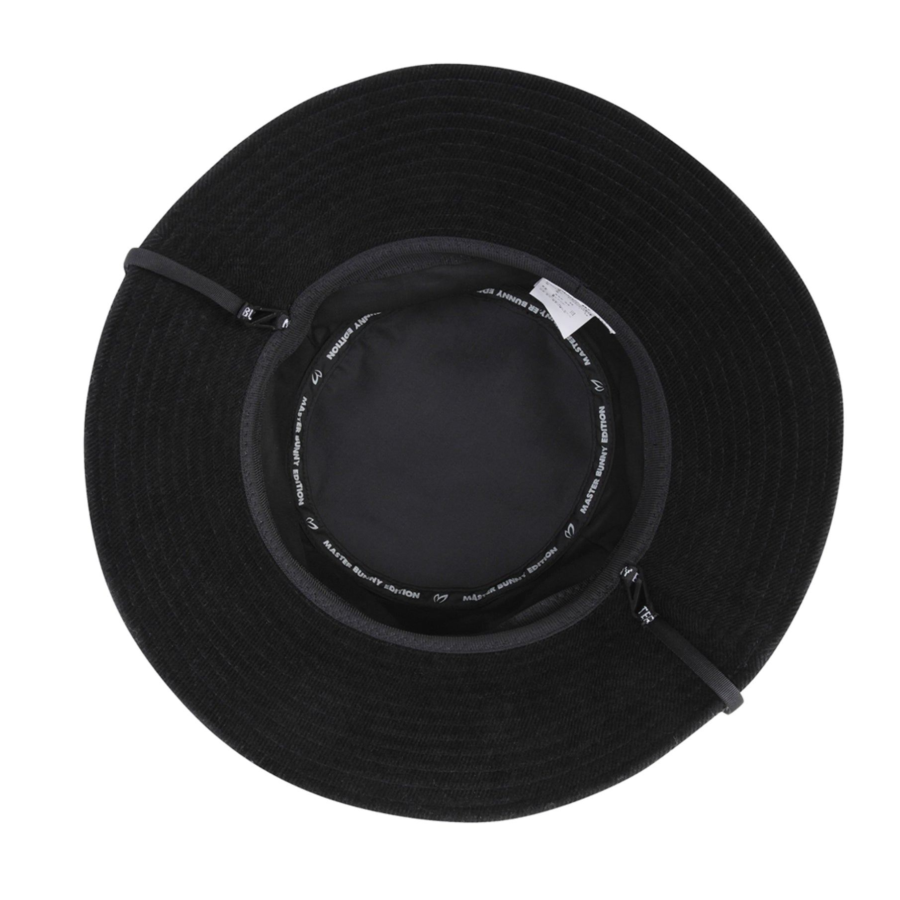 Master Bunny Edition Men&#39;s Corduroy Bucket Hat - Black - Erthe Golf
