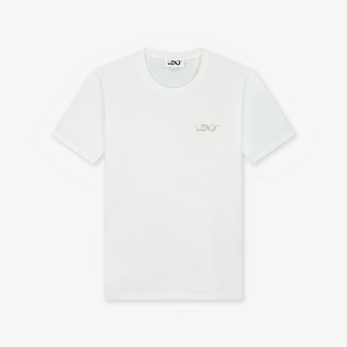 Lend Golf Unisex Swing Tshirt White - Erthe Golf
