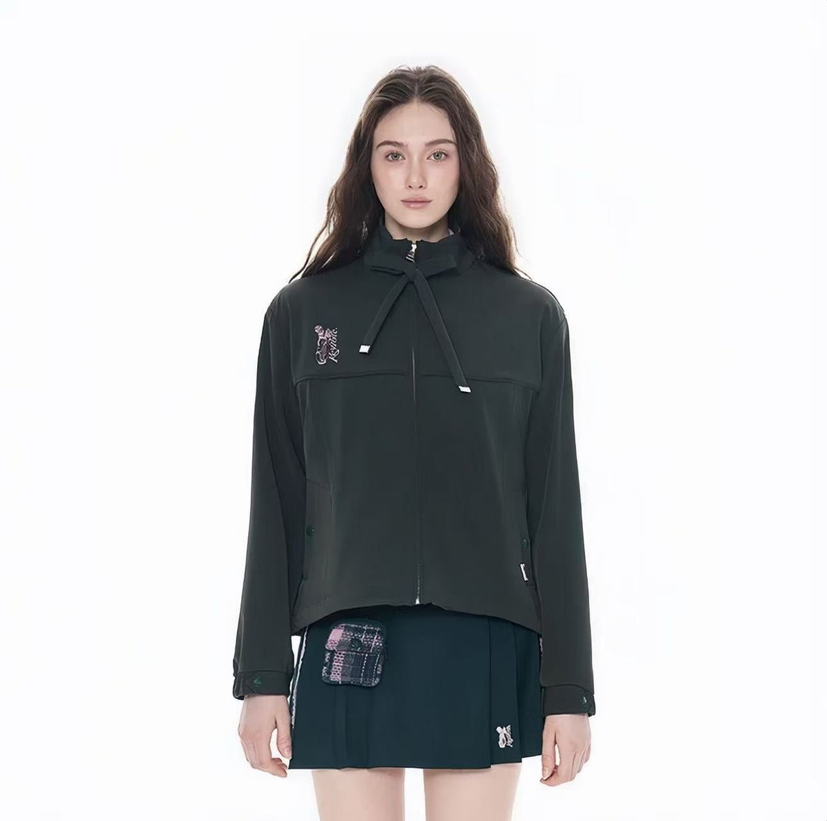 Keypote Women's Windproof Jacket - Forest Green - Erthe Golf