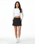 Master Bunny Edition Women's Crop Bolero - White - Erthe Golf