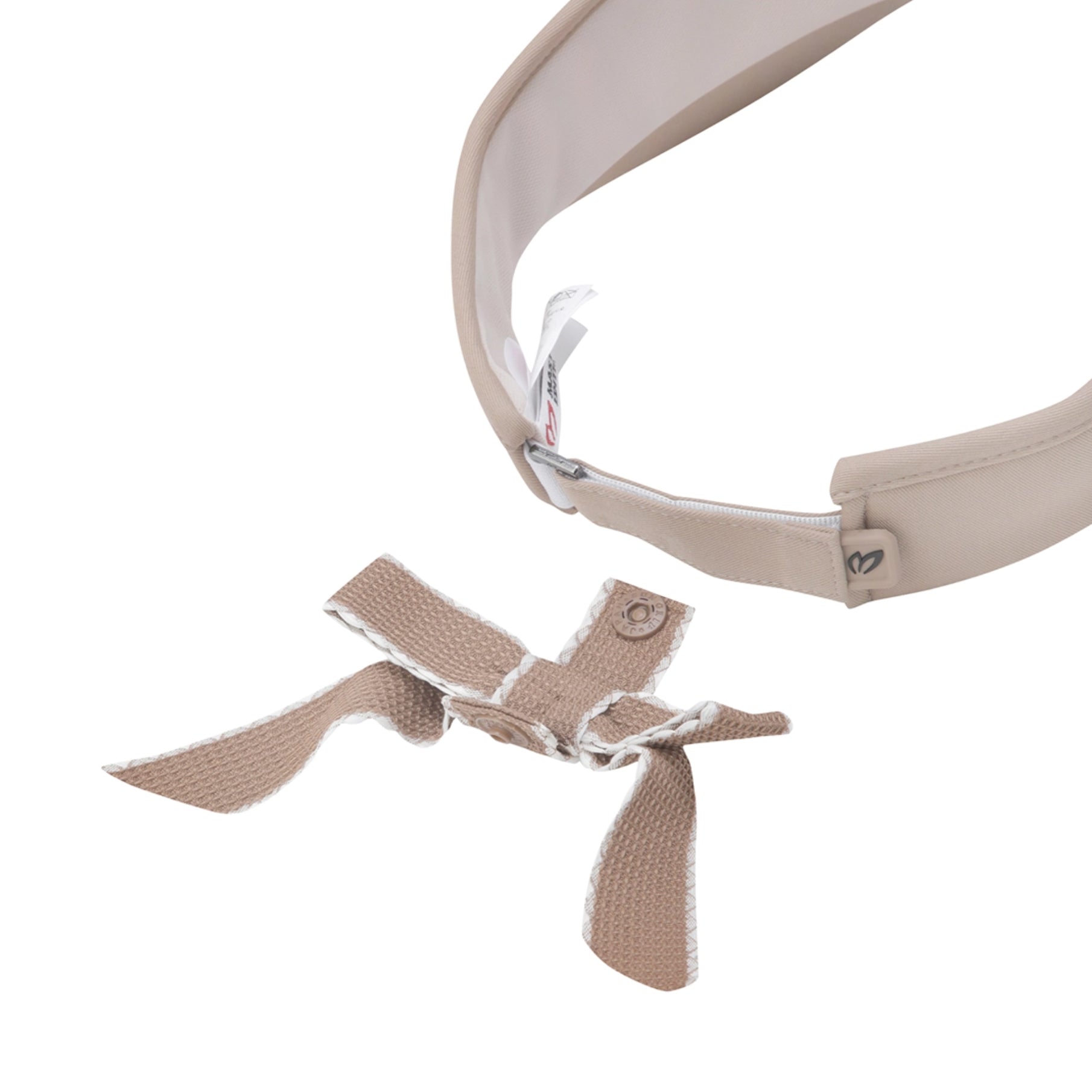 Women's Logo Visor - Beige
