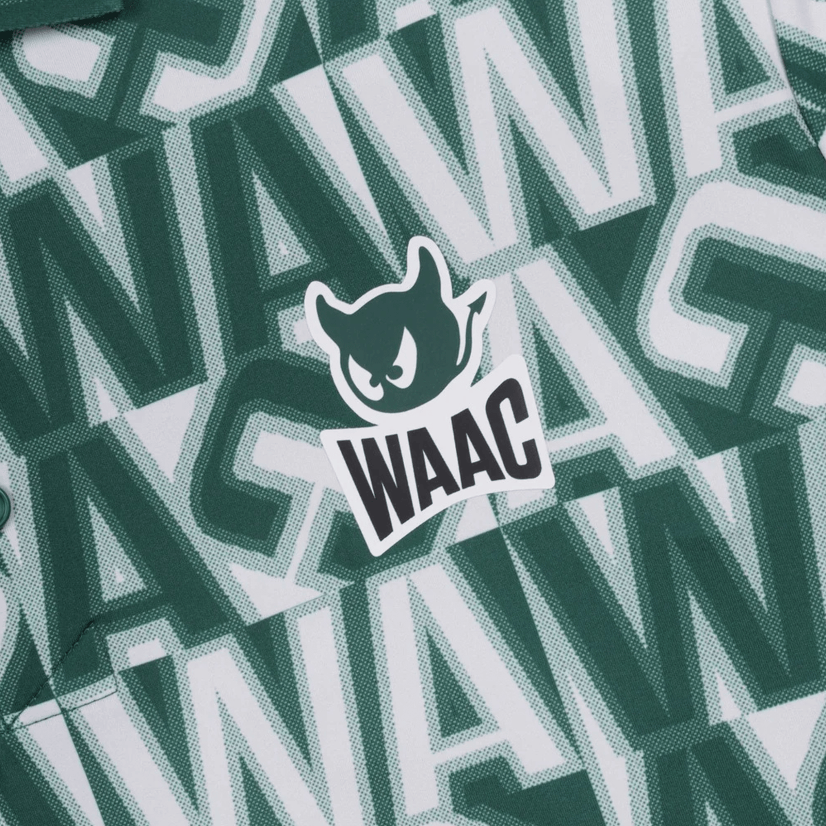 WAAC Squared Green Polo - Erthe Golf
