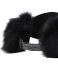 Master Bunny Edition Women's Fur Visor - Grey - Erthe Golf