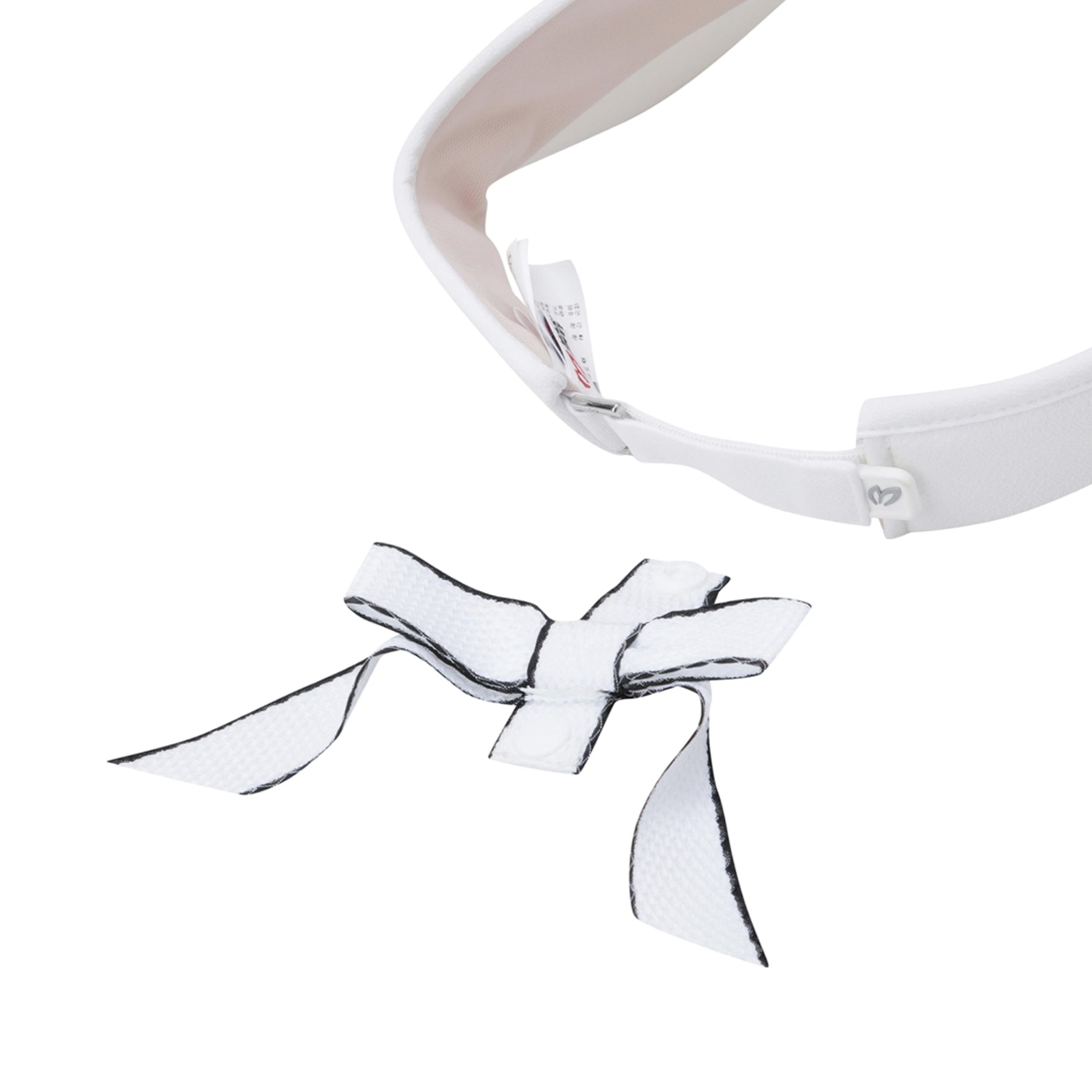 Women's Logo Visor - White