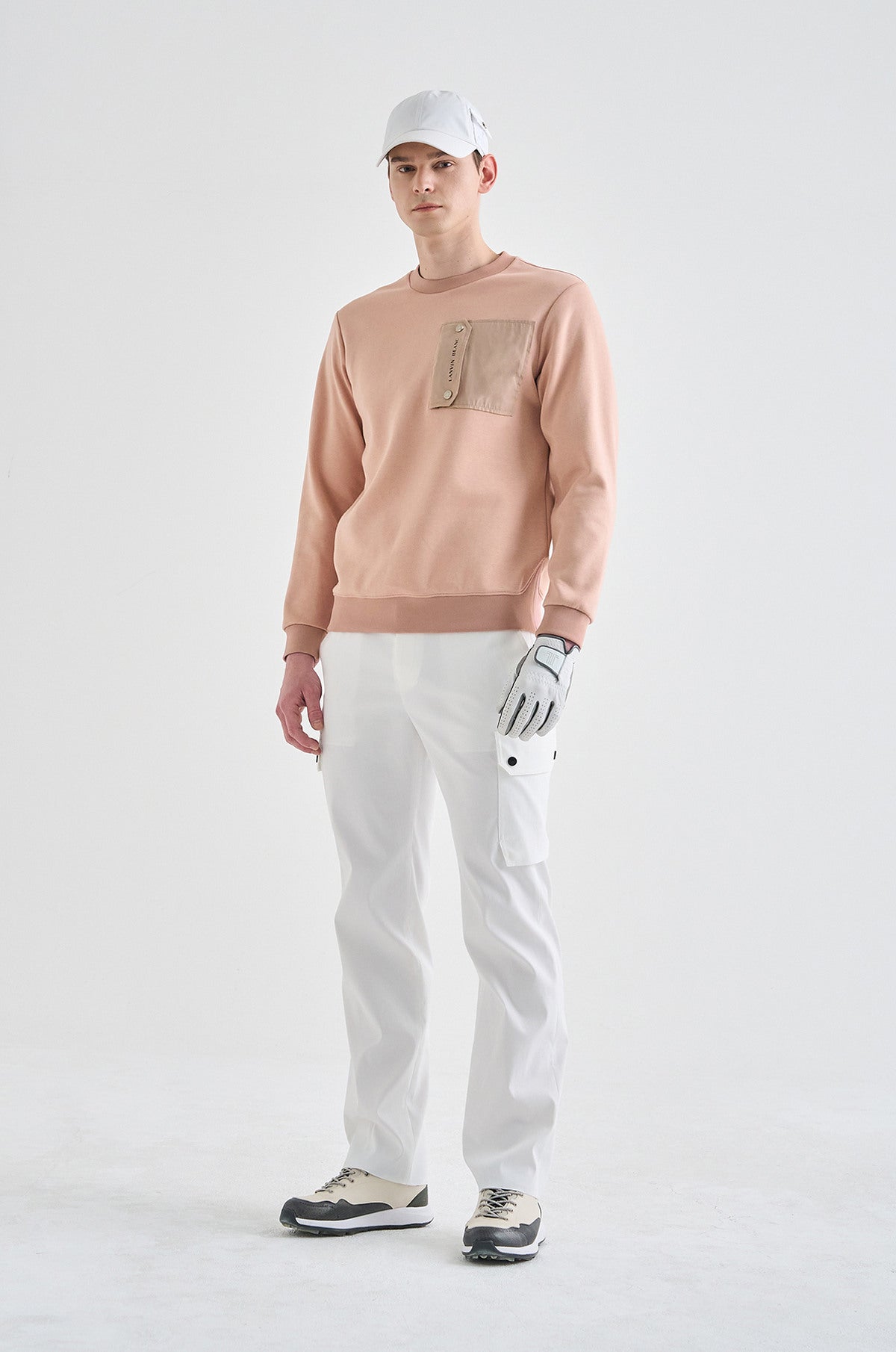 Lanvin Blanc Men&#39;s Sweatshirt - Light Pink