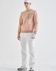 Lanvin Blanc Men's Sweatshirt - Light Pink