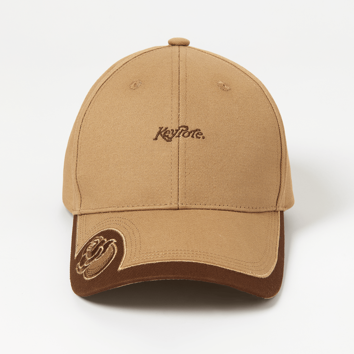Keypote Magnetic Baseball Cap - Brown - Erthe Golf