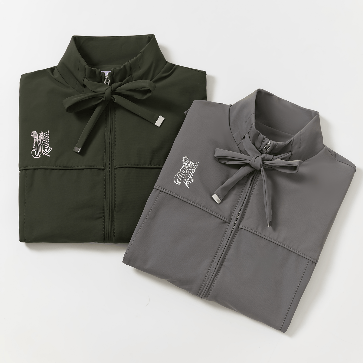 Keypote Women's Windproof Jacket - Grey - Erthe Golf