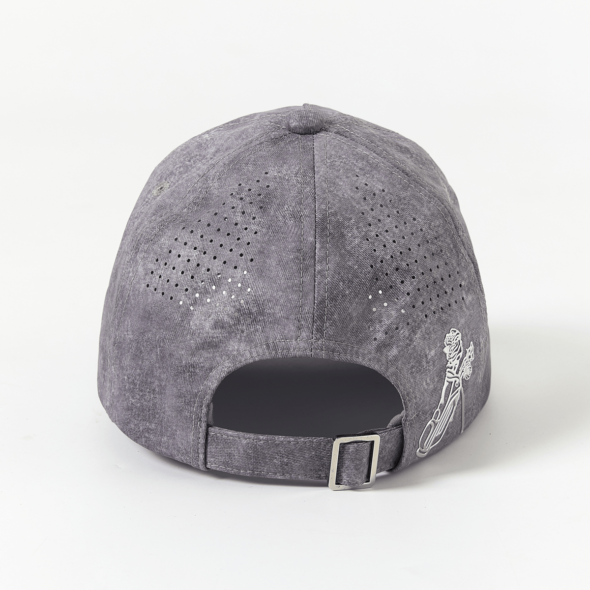 Keypote Grey Denim Dad Hat - Erthe Golf