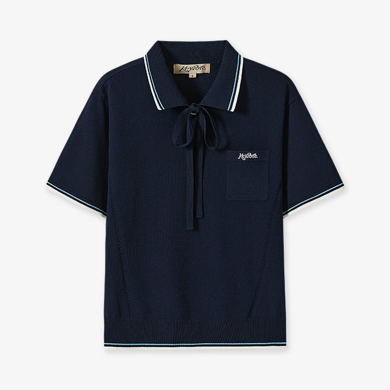 The Navy Tee - Off Look - Erthe Golf