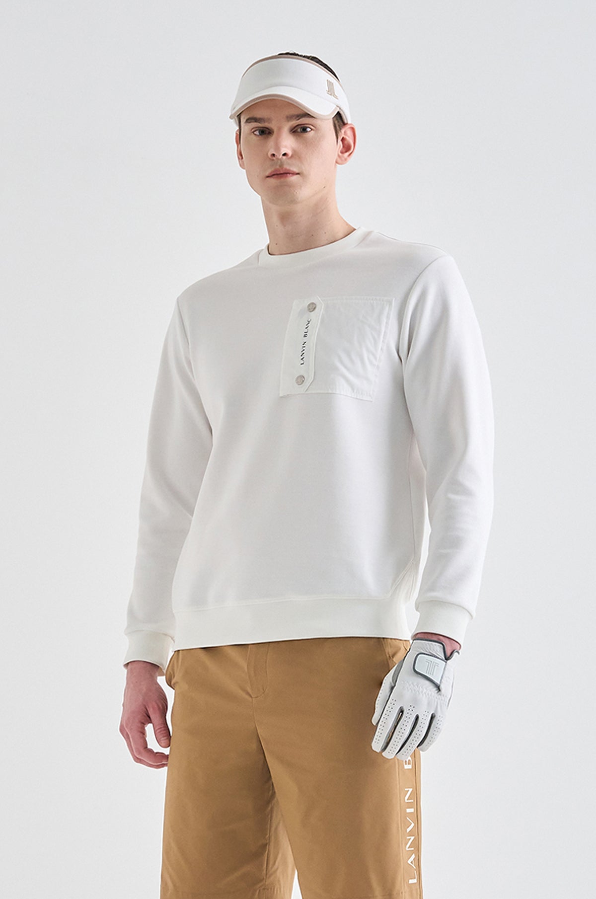 Lanvin Blanc Men&#39;s Sweatshirt - White