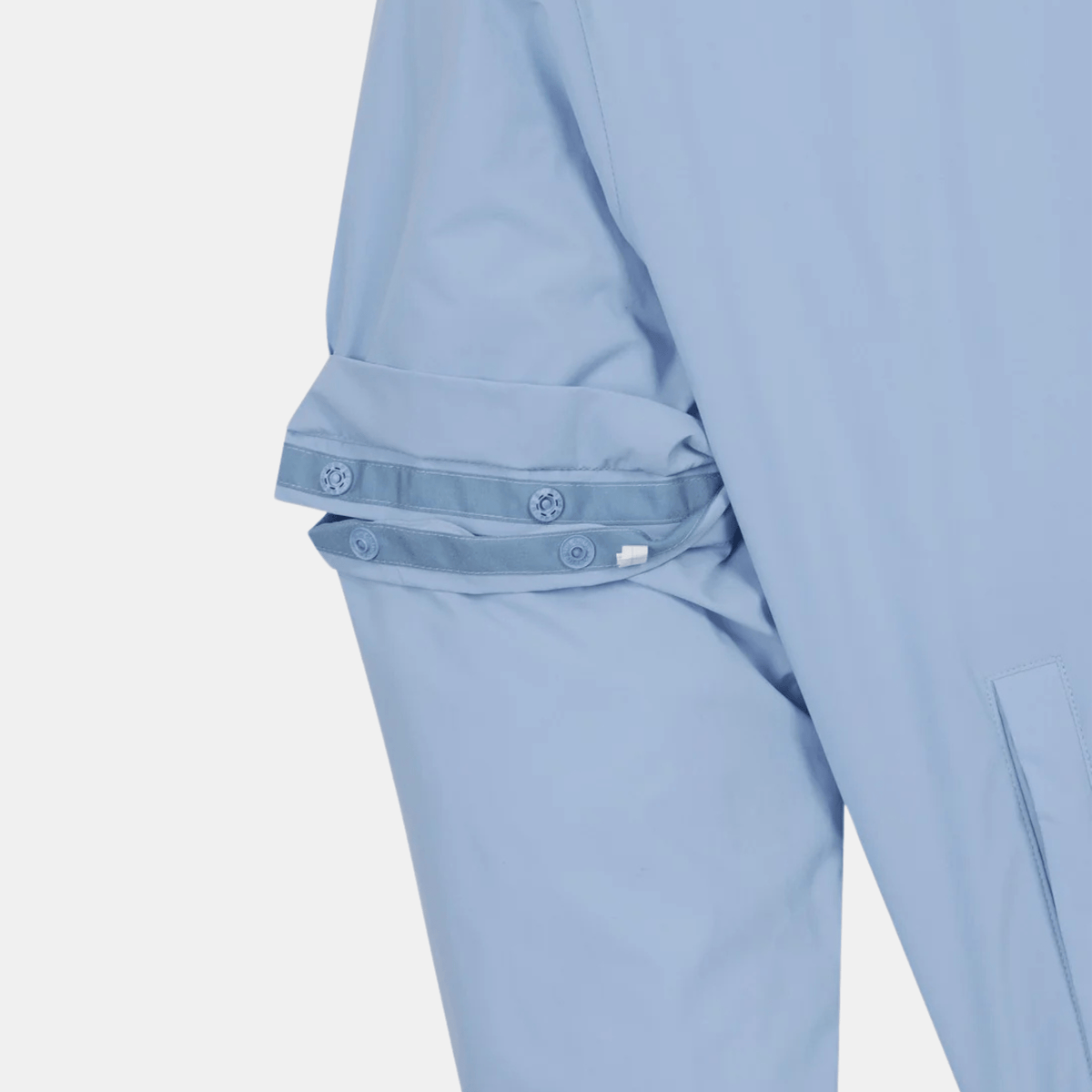 WAAC Detachable Sleeve Pullover Blue - Erthe Golf