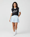 WAAC Women's Blade Pleats Skort - Blue - Erthe Golf