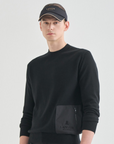 Lanvin Blanc Wool Pocket Top