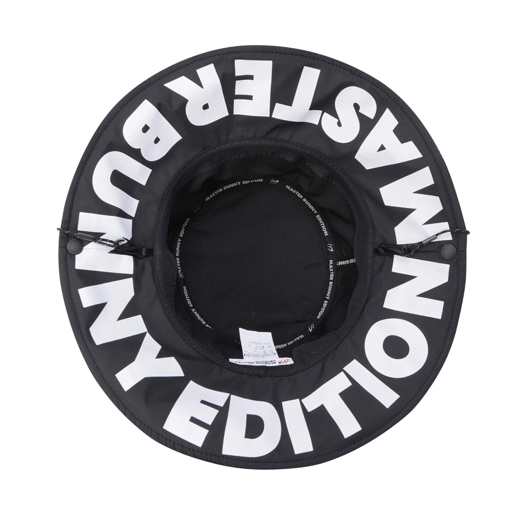 Master Bunny Edition Men&#39;s Bucket Hat - Black - Erthe Golf