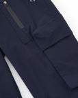 Women's Windbreaker Jogger Pants - Navy - Erthe Golf