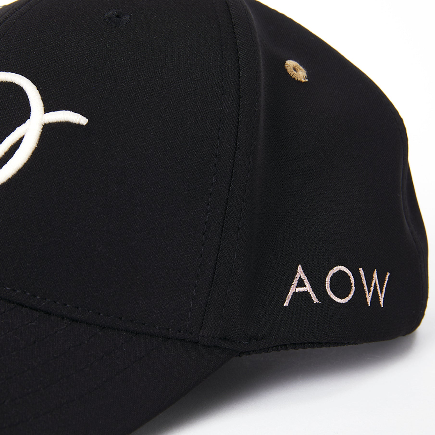 Unisex Embroidary Ball Cap - Black - Erthe Golf