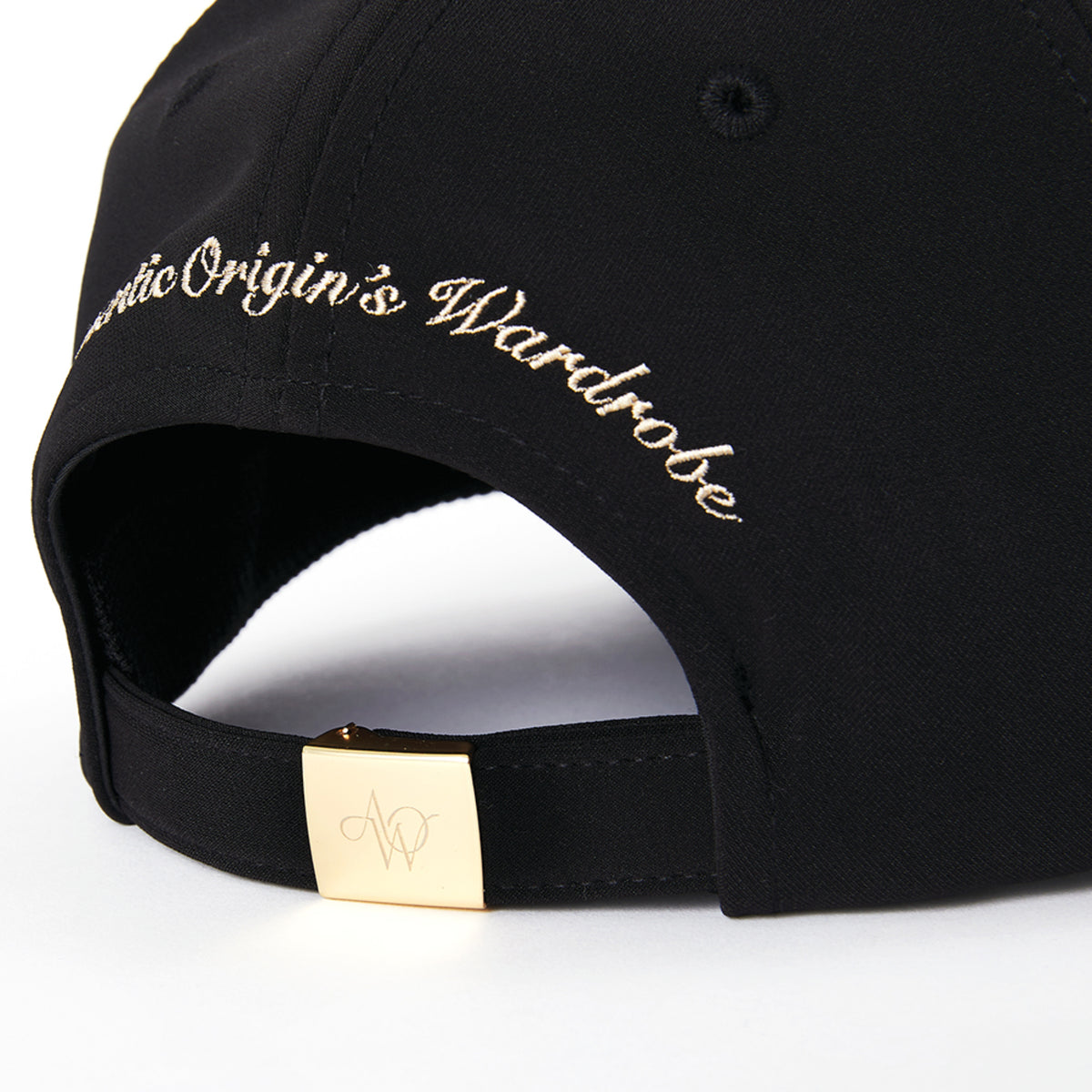 Unisex Embroidary Ball Cap - Black - Erthe Golf