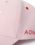 Unisex Embroidary Ball Cap - Pink - Erthe Golf